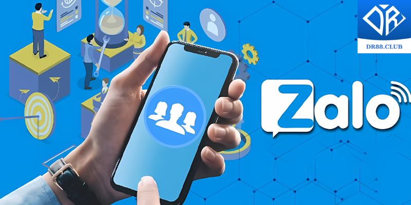 Liên hệ với tổng đài DR88 qua app zalo