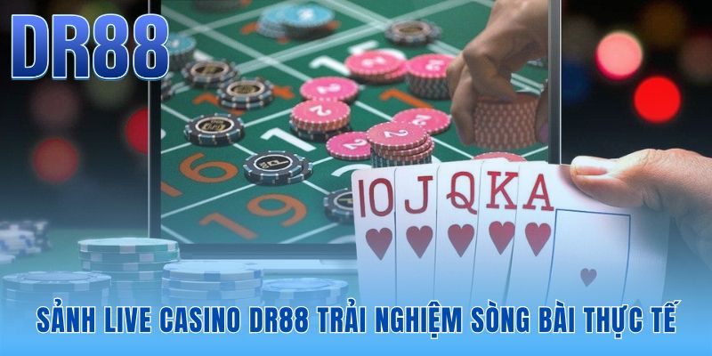 Sảnh cược casino DR88 tái hiện không gian Macau sống động